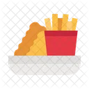 Fish And Chips  Icon