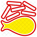Fish And Chips Fish Chips Junk Food Icon