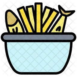 Fish And Chips  Icon