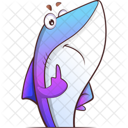 Download Free Fish Attitude Icon Of Sticker Style Available In Svg Png Eps Ai Icon Fonts