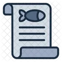 Bill Receipt Menu Icon