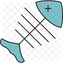 Fish Bone Fish Bone Icon Fish Skeleton Icon