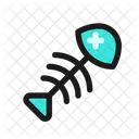 Fish Bone Fish Skeleton Skeleton Icon