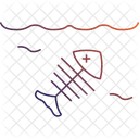 Fish Bones Fish Bone Icon Fish Skeleton Icon