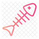 Fish Bones Fish Tail Icon