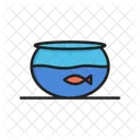 Bowl Fish Furniture Icon