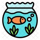 Fish Aquarium Bowl Icon