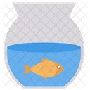 Fish Aquarium Bowl Icon