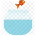 Fish Bowl Fish Aquarium Icon