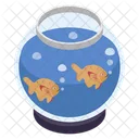 Bowl Fish Pot Fish Tank Icon