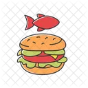 Fish burger  Icon