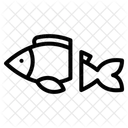 Cutting Fish Icon