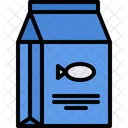생선 식품 생선 식품 패키지 생선 식품 팩 아이콘