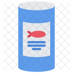 Fish Food Can  Icon