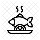 Fish Food Dish Fresh Icon