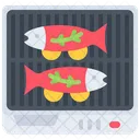Fish Grill Icon
