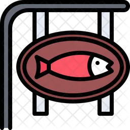 Fish Hanging Board  Icon