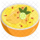 Illustration Of Indonesian Eid Al Fitr Food Fish Head Curry Icon
