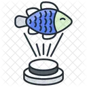 Fish hologram  Icon