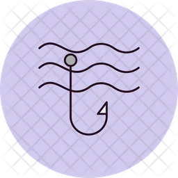 Fish Hook  Icon