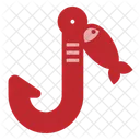 Fishing Hook Fish Icon