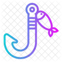 Fishing Hook Fish Icon