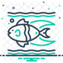 Fish Aquarium Underwater Icon