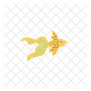 Yellow Fish Sea Icon
