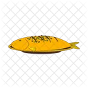 Fish Steamed Whole Fish Icon