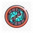 Fish Grid Design Icon