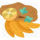 Fish Chips Fillet Icon