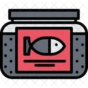 Fish Jar Fish Black Caviar Fish Icon