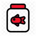 Fish Jar Pet Tank Aquarium Icon