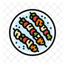 Kebabs Fish Dishes Icon