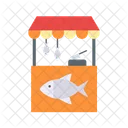 Fish Market Sushi Seafood Icon