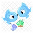 Astrology Sign Zodiac Sign Fish Net Icon
