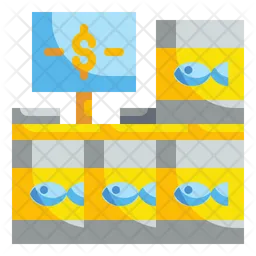 Fish Package Price  Icon