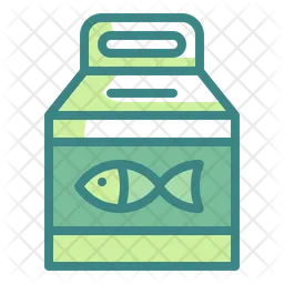Fish Packaging  Icon