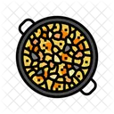 Paella Fish Dishes Icon