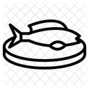 Fish Plate Icon