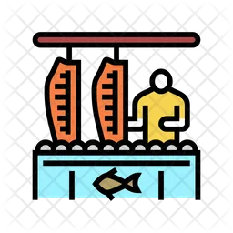 Fish Processing  Icon