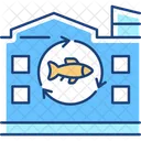Fish Processing Plant Symbol