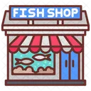 Fish Shop Meat Shop Seafood Icon