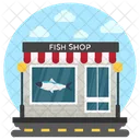 Fish Shop Meat Shop Butchers Shop Icon