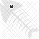 Fish Skeleton Halloween Icon