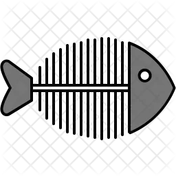 Fish skeleton  Icon