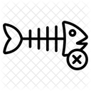 Animal Fish Bone Icon