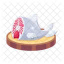 Fish Meat Fish Tail Seafood Icon