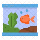 Fish Tank Aquarium Icon