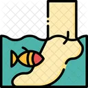 Fish Therapy Feet Fish Icon